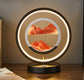 New Contemporary Symmetrical Quicksand Art Table Lamp