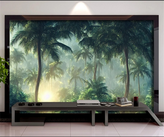 Custom Photo Wallpaper 3D Forest Wall Decorative Mural Painting Wallpapers For Living Room Bedroom Wall mural