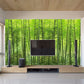 Nature Landscape Green Bamboo Forest Photo Mural Customized Size 3D Wallpaper For Wall Living Room TV Sofa Background Wall Decor