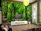 beibehang tiles forest scenery patterns papel de parede wallpaper for walls 3 d stereoscopic window photo paper murals flooring