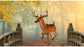Custom Mural Wallpaper 3D Forest Elk Nature Scenery Painting Living Room TV Sofa Bedroom Background Wall Decor Papel De Parede