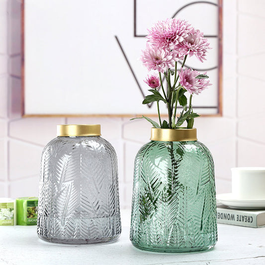 Creative Fashion Home Stained Glass Vase
