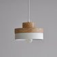 Bedside Aisle Balcony Square Round Solid Wood Chandelier