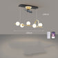 Living Room Nordic Luxury Intelligent APP Ceiling Fan Ceiling Light
