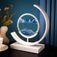 3D Quicksand Desktop Art Sculpture Hourglass Table Lamp