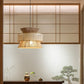 Japanese Style Hemp Rope Ceiling Lamp