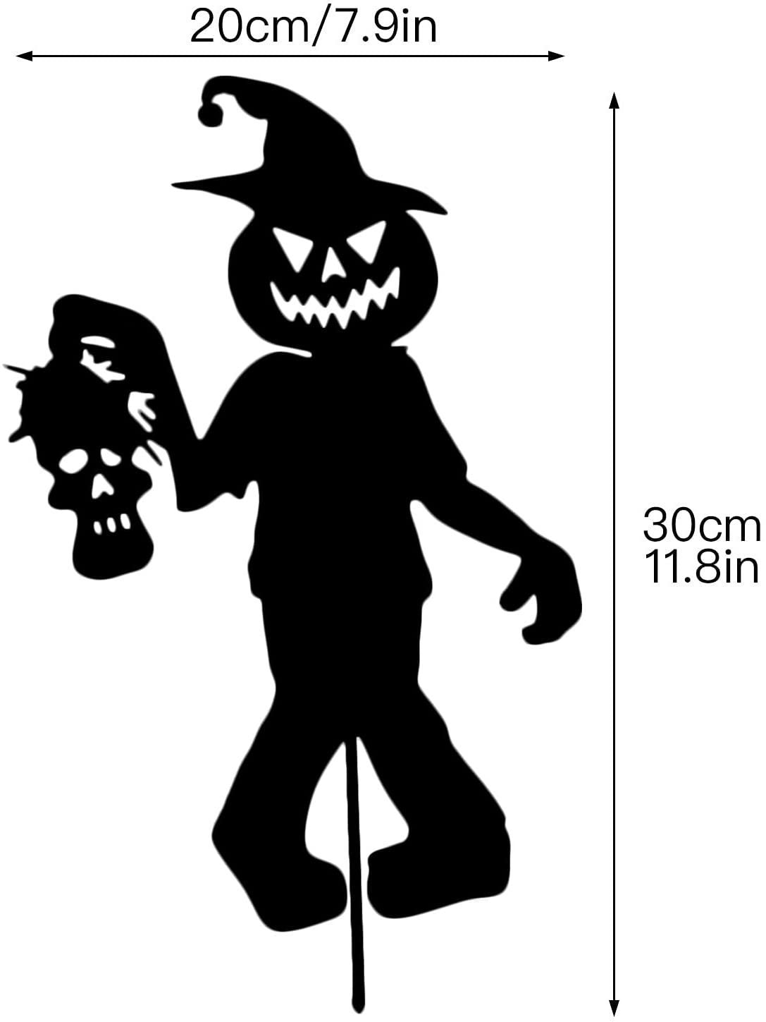 Little Devil Garden Pile Silhouette Halloween Decorations