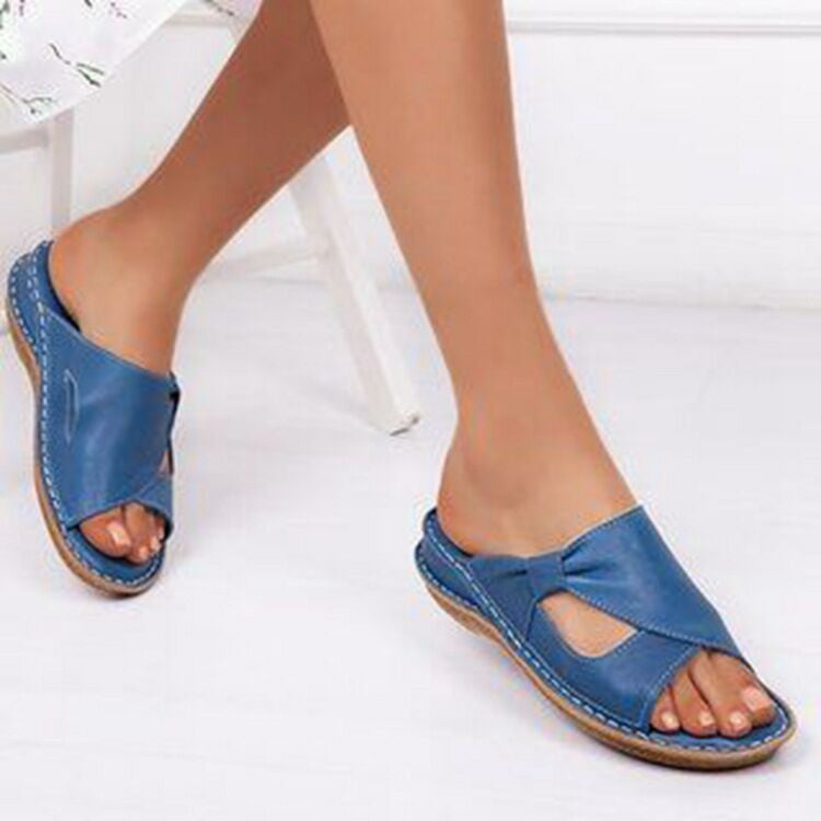 Platform Sandals Women Outdoor Beach Slippers Retro Roman Shoes Summer