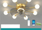 Nordic Ceiling Fan Lights Living Room Dining Room Full Of Stars