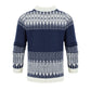 Men's Crewneck Pullover Sweater Unisex Fair Isle Long Sleeve Knitted Sweater