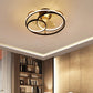 Ceiling Fan Lamp Nordic Creative Modern Invisible Chandelier