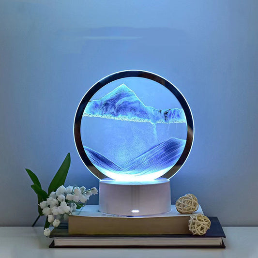 Creative 3D Quicksand Table Lamp Bedside