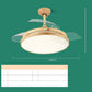 Post Modern Wood Fan Lamp Home Living Bedroom Dining Room