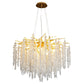 Villa Living Room Crystal Chandelier Light Luxury Restaurant Bar Table Lamp