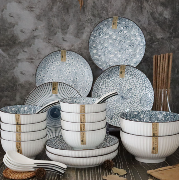 Ceramic Tableware Set Japanese Tableware