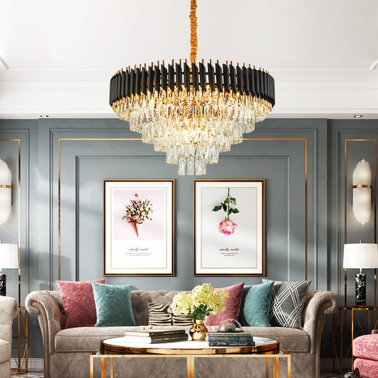 Simple Living Room Crystal Chandelier