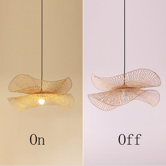 Household Fashion Personality Bamboo Lantern Chandelier