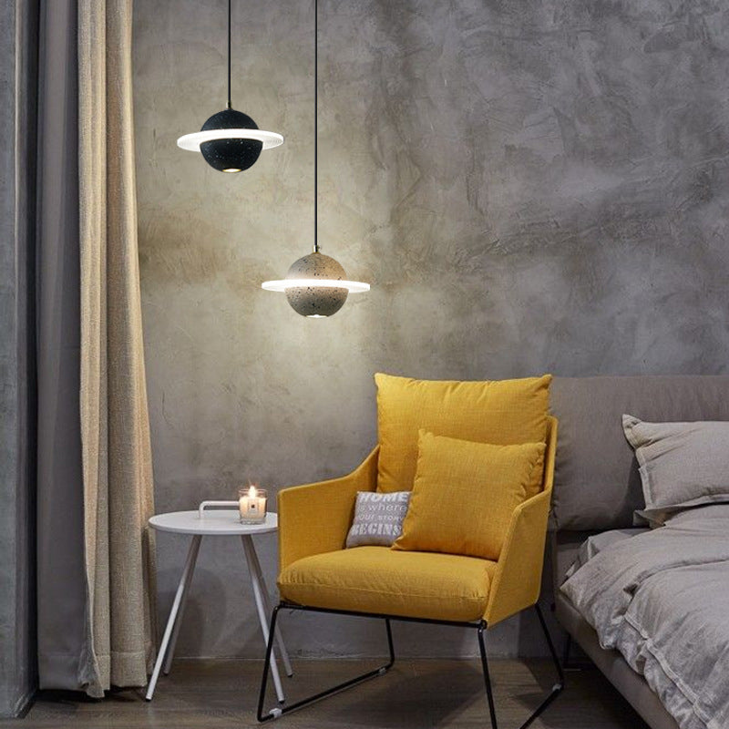 Nordic Creative Planet Pendant Lamp Led Personality