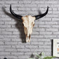 Resin Sheep Skull Wall Hanging Horn Wall Decoration