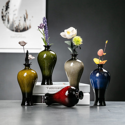 Multicolor Vase Pendant Kiln Varistor