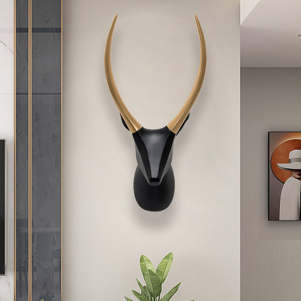 Living Room Creative Deer Head Horse Head Wall Decorative Hanging