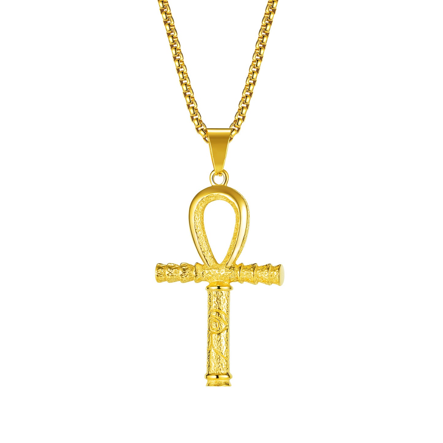 Cross Pendant Personality Street Hip Hop Stainless Steel Necklace | Decor Gifts and More