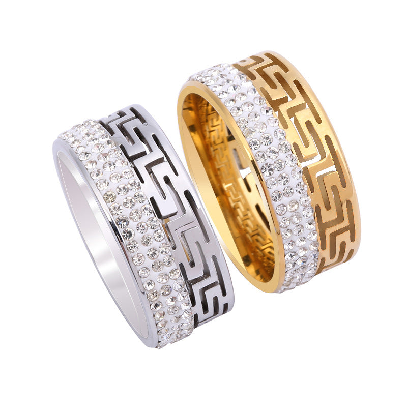 Stainless Steel Ring New Jewelry Titanium Steel Couple Ring | Decor Gifts and More