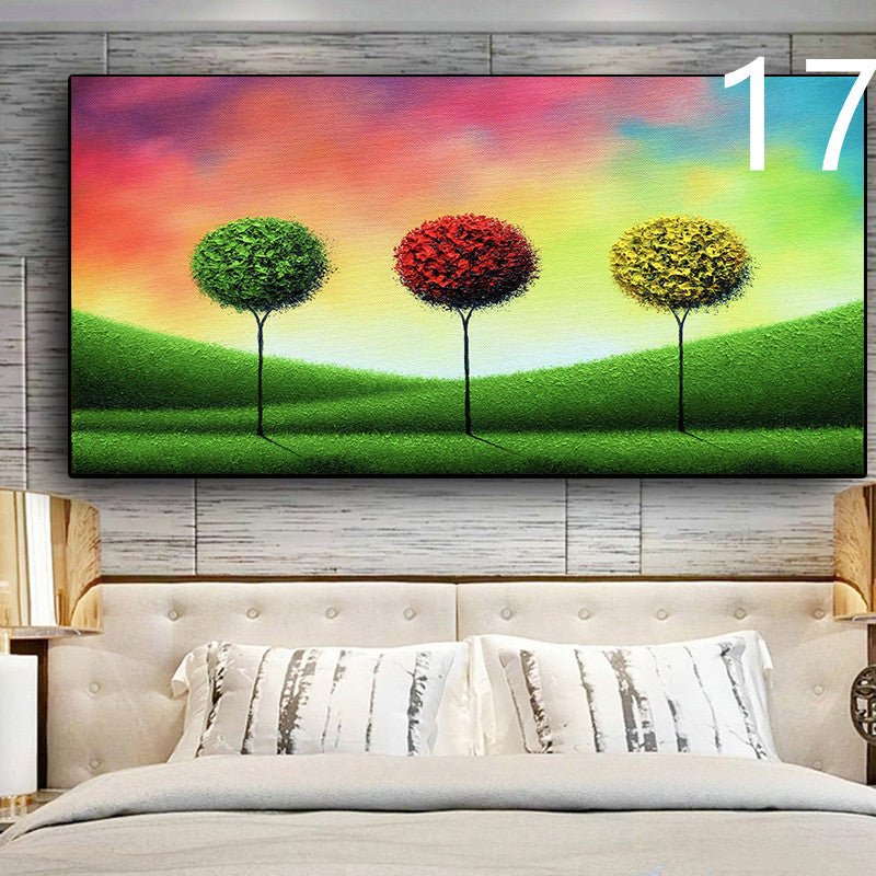 Fortune Tree Poster Canvas Painting Wall Art Picture | Decor Gifts and More
