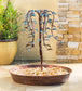 Artificial Willow Fountain Crafts Wrought Iron Decorative Fountain Tree | Decor Gifts and More