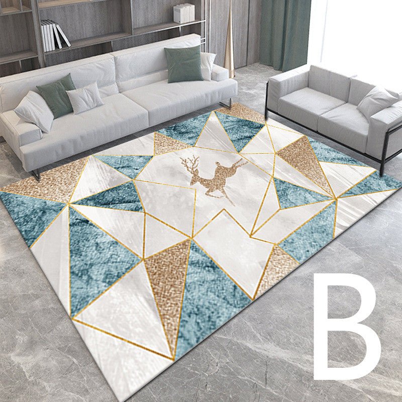 3D Light Luxury Style Floor Mats Bedroom Bedside Carpets | Decor Gifts and More