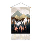 Home Decoration Tassel Hanging Painting Landscape Art Tapestry | Decor Gifts and More