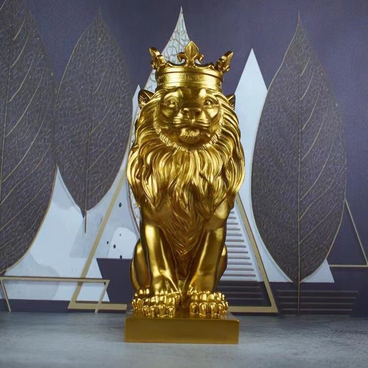 Crown lion ornament | Decor Gifts and More