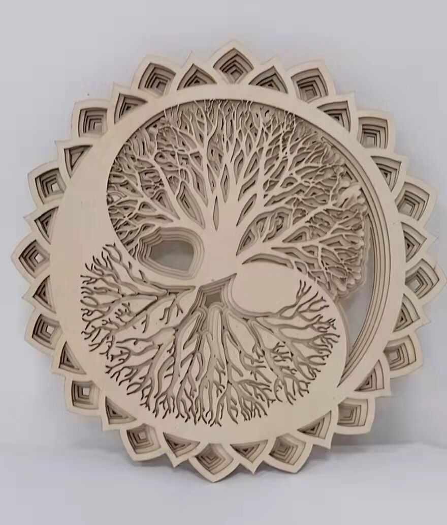 Sculpting The Tree Of Life Boho Wall Art Ornament | Decor Gifts and More