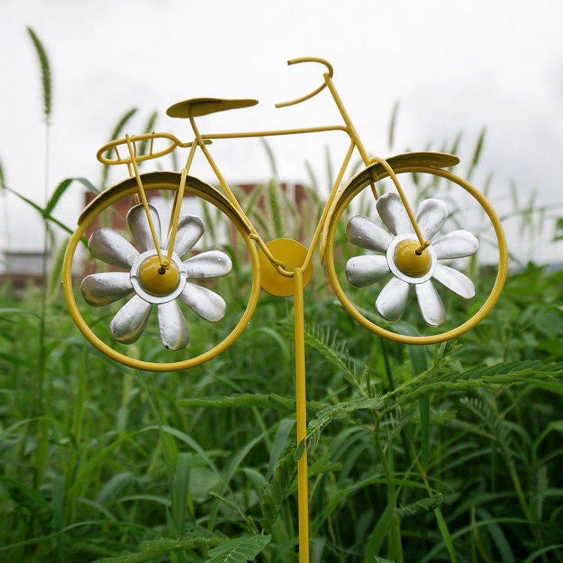 Bicycle Flower Arrangement Wrought Iron Climbing Frame Decoration | Decor Gifts and More