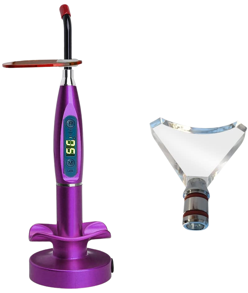 Superdental Purple 5W Wireless Cordless LED Light Lamp Teeth Whitening Lab Equipment US Stock | Decor Gifts and More