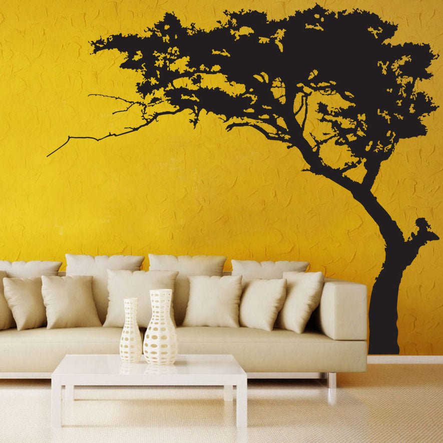 Pine Tree Big Tree Large Living Room Background Pvc Wall Sticker | Decor Gifts and More