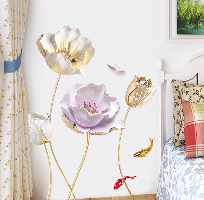 Tulip Decoration 3D Wall Sticker | Decor Gifts and More