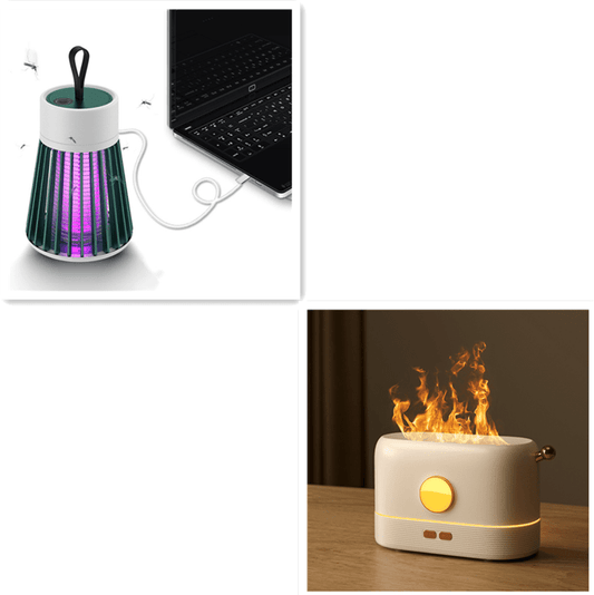 Simulation Flame Usb Humidifier Home Desktop Fragrance Diffuser | Decor Gifts and More
