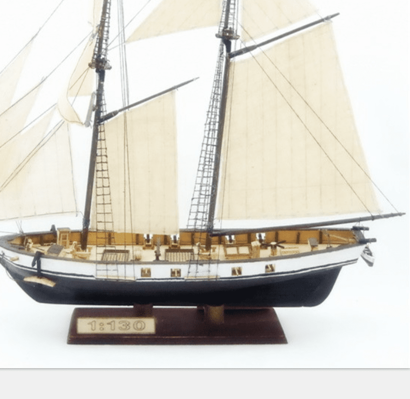 Wooden model of an ancient western ship | Decor Gifts and More