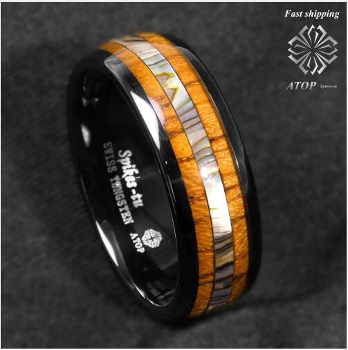 Black tungsten carbide ring | Decor Gifts and More