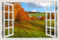 Self-adhesive Wallpaper Fake Window Background Painting | Decor Gifts and More