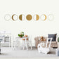 Eclipse Wall Sticker Gradient Moon Sticker | Decor Gifts and More