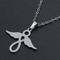 Stainless Steel Hollow Angel Pendant Necklace Women | Decor Gifts and More