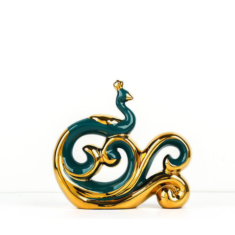 Creative Green Gold Home Decoration Ornament | Decor Gifts and More