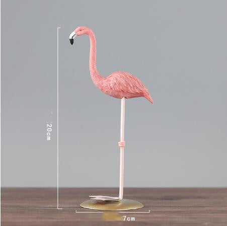 Flamingo ornament stand art statue art gift