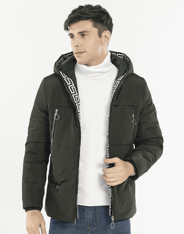 Heated cotton coat male | Decor Gifts and More