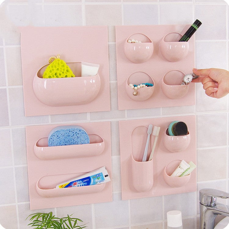 Wall Mounted Cosmetic Storage Box Bathroom Storage Rack Wall Shelf Bathroom Storage Rack | Decor Gifts and More