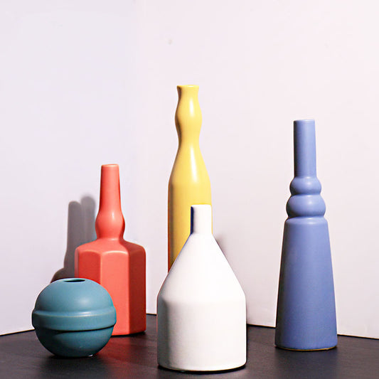 Colored ceramic vase ornaments | Decor Gifts and More