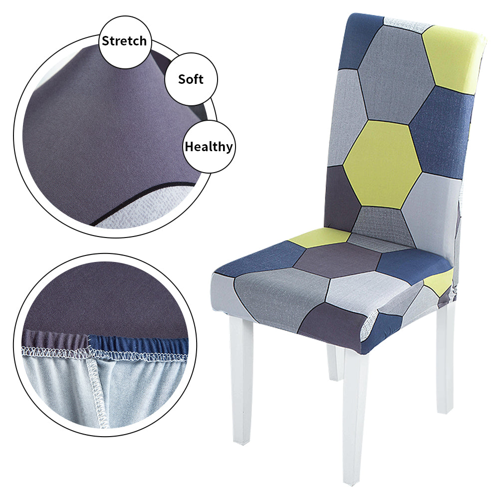 European geometric elastic chair cover | Decor Gifts and More