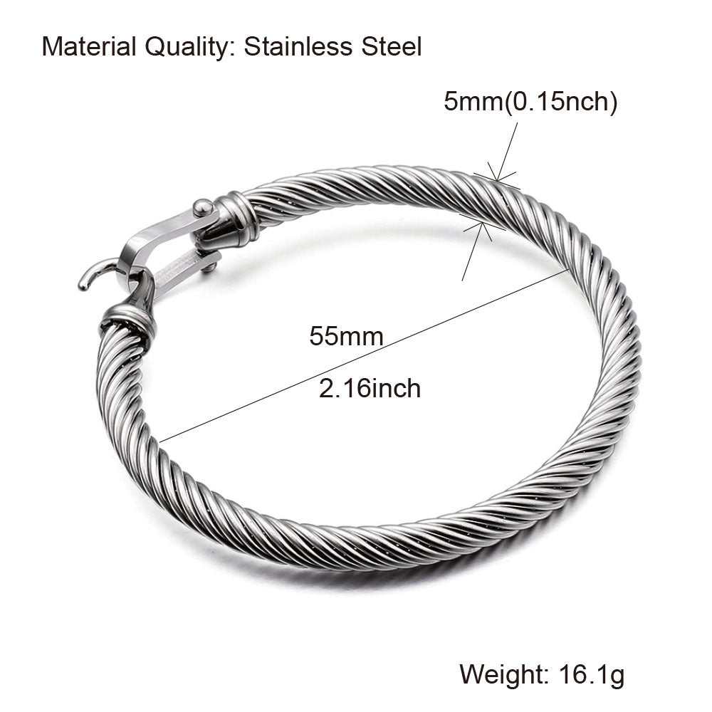 Men's stainless steel bracelet | Decor Gifts and More